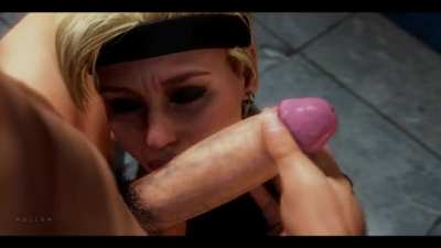 Cassie&rsquo;s SEXY dick play (Hollownsfw)