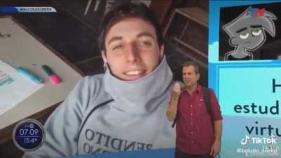 Esperó que Momo apruebe