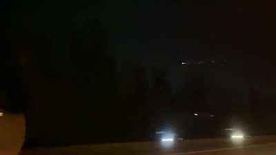 Space debris in northern Seattle area.