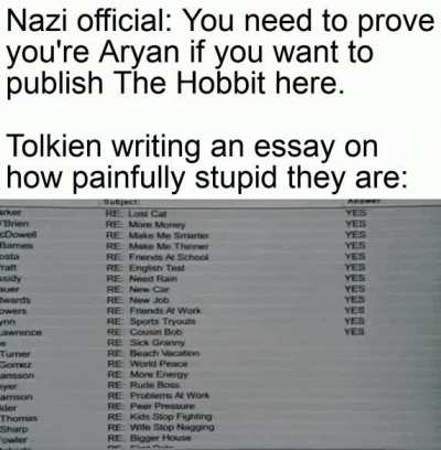 Jolkien ain't got time for these bozos