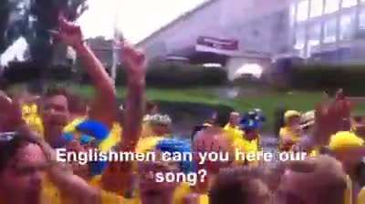 England vs Sweden. The reason Brits drink so much