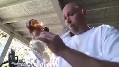 YouTuber marks retirement with a bong rip of a Carolina Reaper