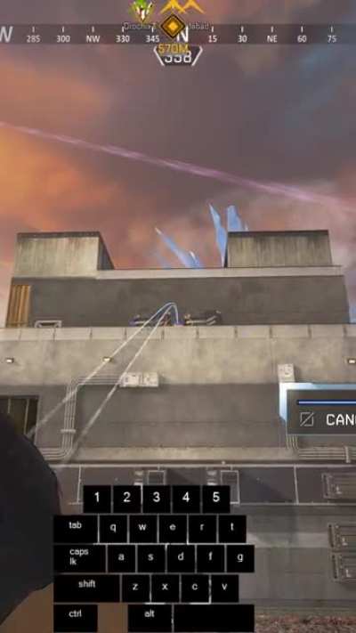 Two of the many loba glitch spots