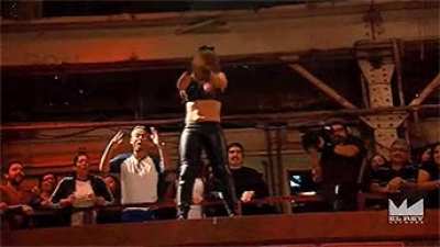 That time that Io Shirai hit a balcony dive on Pentag&oacute;n