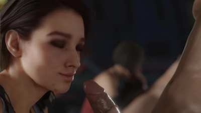 Jill &amp;amp; Ada dick sucking (SparkleSp1