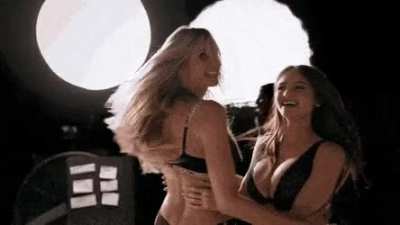 Leni and Heidi Klum