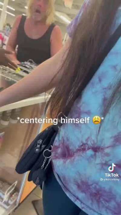Transphobic man goes off.