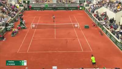 Nadal returns from Nantes and hits the winner from Strasbourg