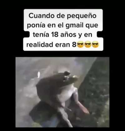 Todo un g&aacute;ngster 🤏😎