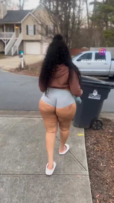 Outside
