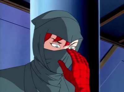 Spidey vs Bearhugger