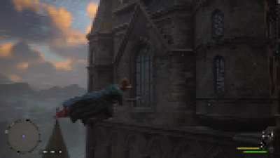 Me beta testing Hogwarts Legacy for previous gen consoles...
