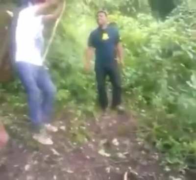 WCGW swinging on a vine?