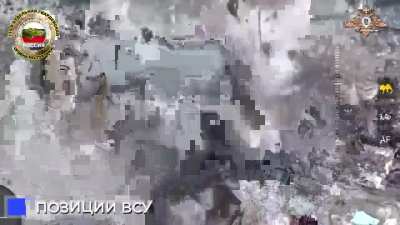 Russian non-suicide FPV drones in hitting Ukrainian positions