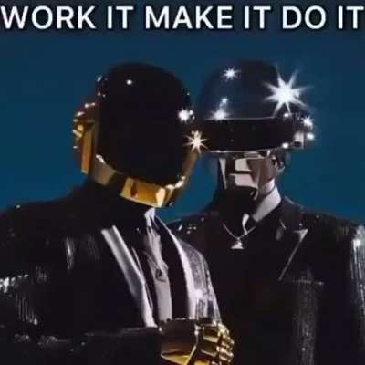 When the Daft Punk is sus