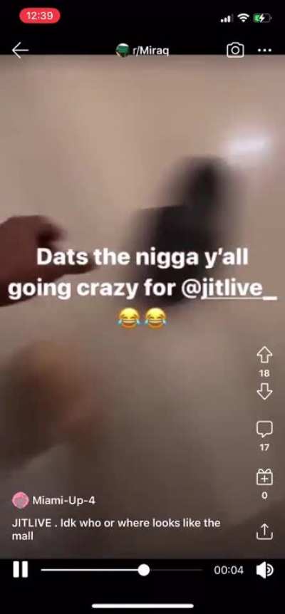After what happened to jitlive ion know how them niggas still be talking crazy all the L&rsquo;s they talk go Viral especially this and E video