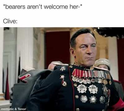 "Oh! I didn't know you were close with the Dame!!"