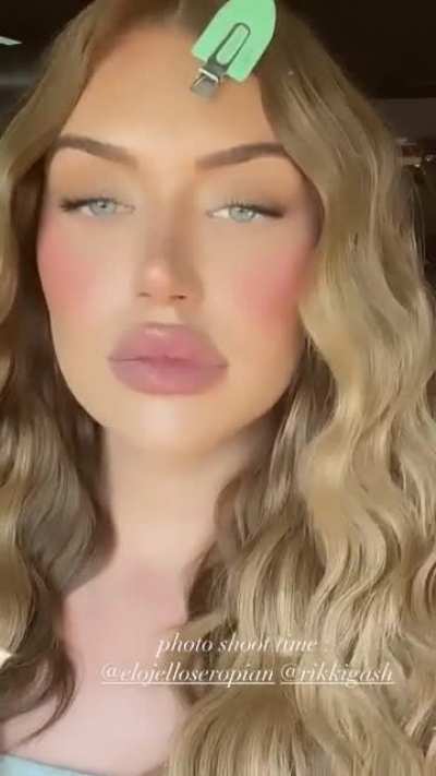 She’s a stunner