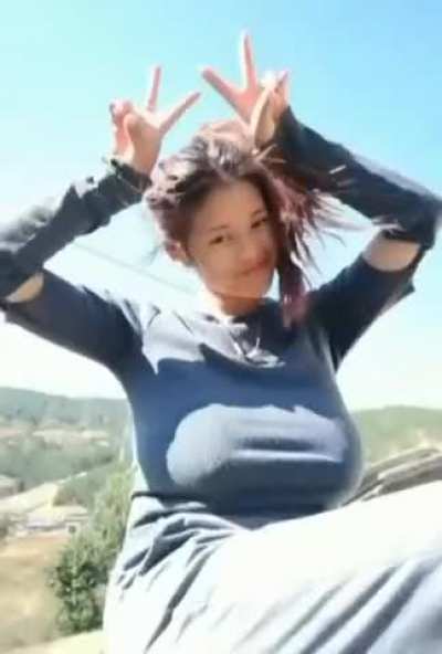 Busty asian