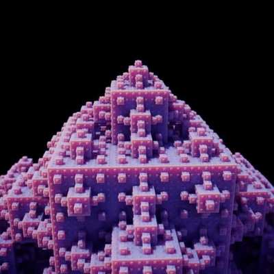 Zooming into a growing Fractal