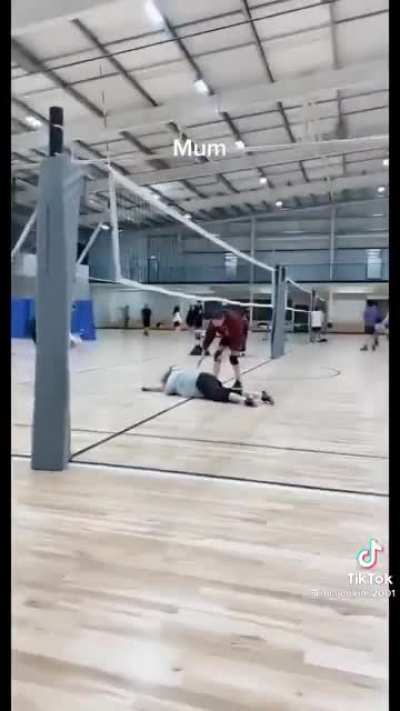 Family volleyball