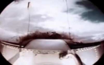 When the ejection seat is used in a helicopter, the rotor blades are jettisoned to increase your chance of survival