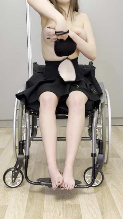 Do you find my wheelchair weird?