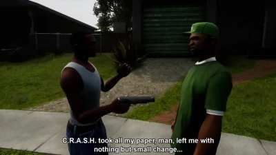 I just got San Andreas and well uh I&rsquo;ll let the clip speak for itself