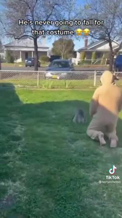 He was very happy to get trust