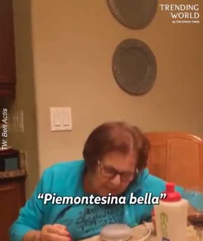 Italian Grandmother Learning To Use Google Home