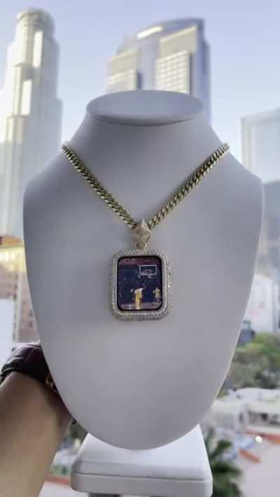 My 1st Jewelry Design. I call it the &ldquo;Ethereum Block Chain&rdquo;. I wanted to make a cool way to display NFTs. Digital x Physical assets.