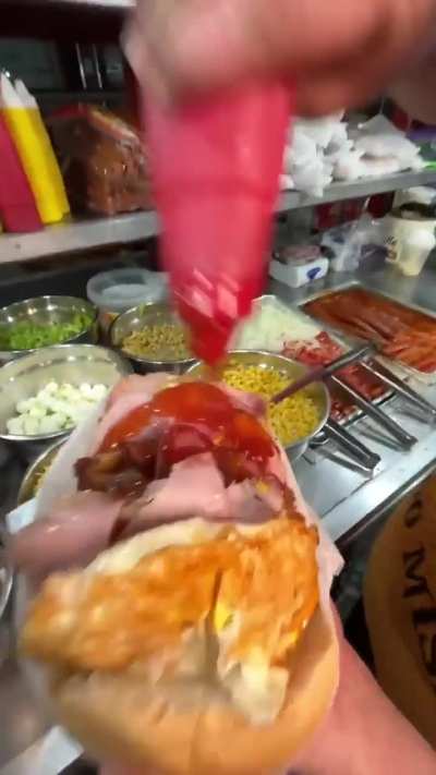 Brazilian "burger"