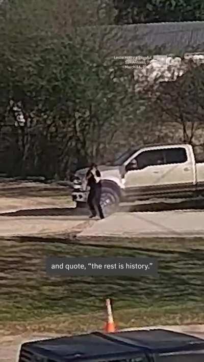 If a security camera hadn&rsquo;t captured this moment, you probably wouldn&rsquo;t believe it happened.