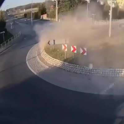 I'm not a fan of roundabouts either, but...