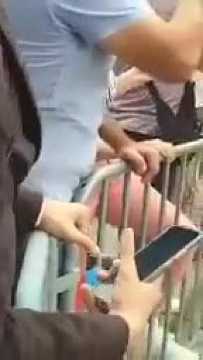 President Macron slapped in the face during France tour lul