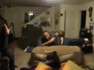 Air bed launch