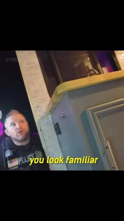 Sure He looked familiar