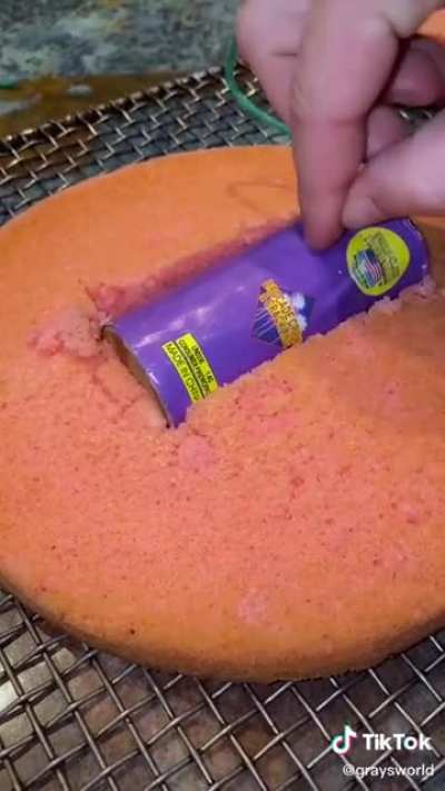 Birthday cake surprise