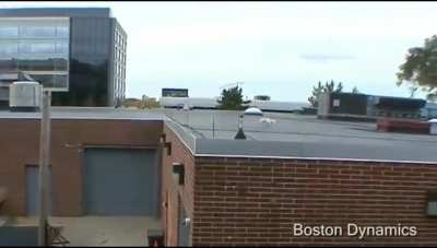 Boston Dynamics new "sand flea" RC car can leap 30+ feet