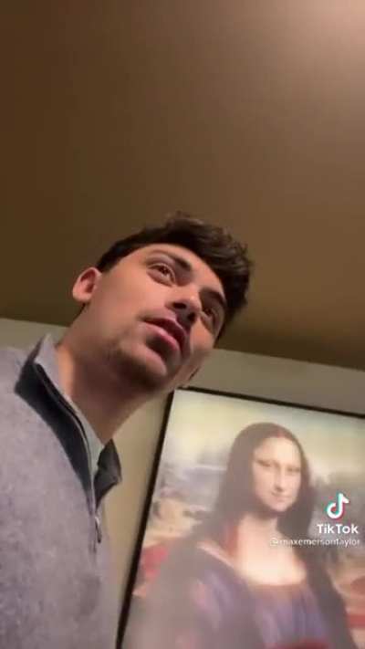 Mona Lisa? Moaning Lisa.