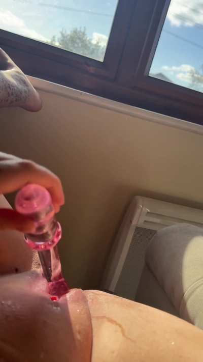 Squirting in the sunshine