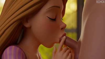 Rapunzel&rsquo;s first BJ [Redmoa] (Tangled)