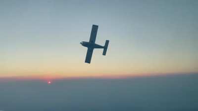 Evening Formation Flight
