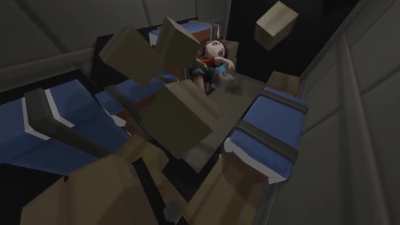 When you ride in the back of the truck [Blender 3D meme]