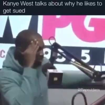 Kanye is the physical manifestation of 'chaotic good'