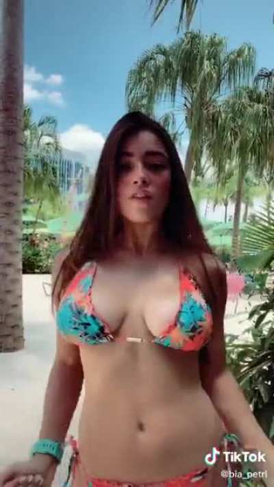 Huge and bouncy