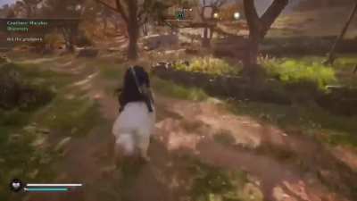 [AC Valhalla] Mount running on two legs