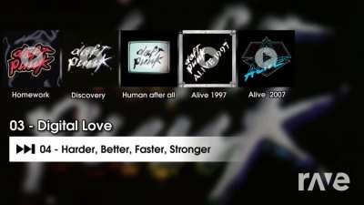 Digital love by Daft punk Mashed up with Dare
