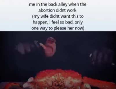 I had to