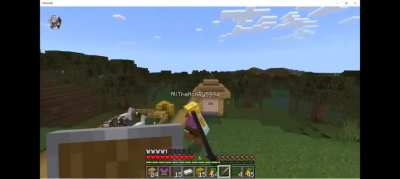 Don't touch his Haybales